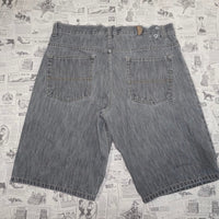 38 - Vintage / Y2K 212 NYC denim baggy 00s denim gray jorts