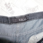 32 - Vintage Y2K Vigo brand grunge faded 2000s denim pants