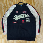 Vintage y2k south pole 2000s patches knitted sweater