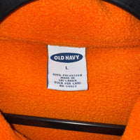 Vintage Y2K Old Navy quarter zip embroider fleece sweatshirt