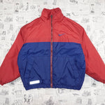 Medium - Vintage Y2K Nike zip up puffer 1990s quilted jacket