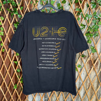 Vintage Y2K U2 IE sold out concert tour 2015 Bono t-shirt