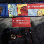 36X34 - Vintage Y2K Platinum Fubu Pants embroidered fat