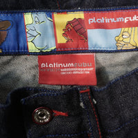 36X34 - Vintage Y2K Platinum Fubu Pants embroidered fat