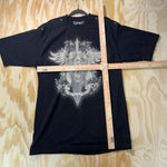 Vintage Y2K avirex rhinestone skull wings 00s grunge t-shirt