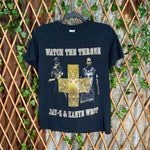 Vintage Y2K watch the throne Jay-Z Kanye West 2010s t-shirt