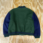 Vintage y2k essential C crest logo embroidered bomber jacket