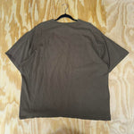 Vintage y2k cigar smoker boxes checked funny brown t-shirt