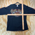 Vintage Y2K Las Vegas Speedway racing grunge 00s LS t-shirt