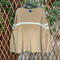 Vintage Y2K high Sierra knitted surf XG 2000s stripe sweater