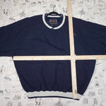 Vintage Y2K golf embroider 1990s crest pullover windbreaker