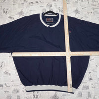 Vintage Y2K golf embroider 1990s crest pullover windbreaker