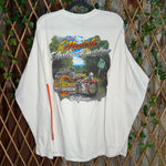 Harley davidson highway 132 motorcycle modesto L/S t-shirt