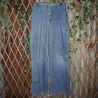9 - Vintage Y2K anchor blue made in USA 1990s femme pants