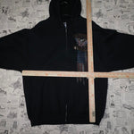 XL- Vintage / Y2K 2000’s American 2nd Amendment zipup hoodie