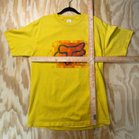 Vintage Y2K fox racing Inc. motocross cyber 2000s t-shirt
