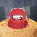 OSFA - Vintage Y2K case HI embroidered Patch trucker hat