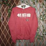 Medium - Vintage Y2K San Francisco 49ers sherpa lined hoodie