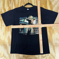 Vintage y2k jason aldean night train country tour t-shirt