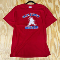 Large - Vintage y2k wrestling team fluffy comedian t-shirt