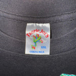 Vintage y2k costa rica tourist iguana t-shirt