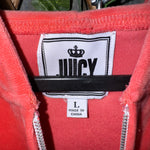 Vintage Y2K juicy couture rhinestone embroider femme hoodie