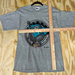 Large - Vintage y2k florida marlins MLB Pro Player grey t-shirt