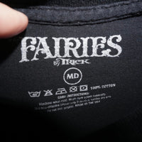 Medium-Vintage Y2K fairies by trick anime video game t-shirt