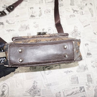 OSFA - belt buckle strap silver hardware 2000s western purse