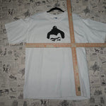 L - Vintage / Y2K Rare "Angry The Face" Japanese Artist Tee