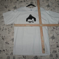 L - Vintage / Y2K Rare "Angry The Face" Japanese Artist Tee