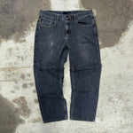 Vintage Y2K anchor blue original baggy 00s surf skate jeans