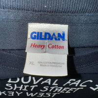 Vintage y2k " i got s**tfaced " duval street key west tshirt