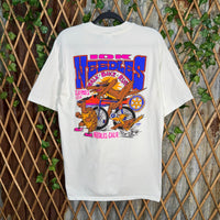 Vintage Y2K 10k needles walk bike run California 90s t-shirt