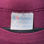 Vintage y2k maroon 1980s dolphins wildlife oceanic crewneck