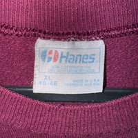 Vintage y2k maroon 1980s dolphins wildlife oceanic crewneck