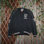 Large - Vintage Y2K Super Bowl femme oakland Raiders Jacket