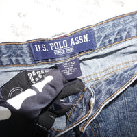 38 - Vintag/ Y2K US Polo ASSN fade workwear carpenter pants