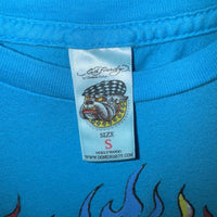 Vintage Y2K ed Hardy by Christian Audigier flame 00s t-shirt