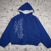 Small - Vintage Reebok puffer big logo embroider 90s jacket