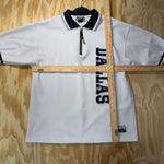 Vintage Y2K Dallas texas jersey 2000s polo 1/4 zip t-shirt