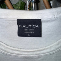 Vintage Y2K Nautica longsleeve essential stripe LS t-shirt