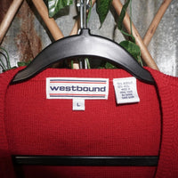 Large - Vintage Y2K westbound embroider 1990s knit sweater