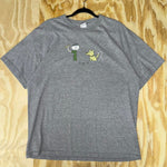 Vintage y2k cartoon stick figure t-shirt