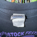 Vintage Y2K Woodstock Festival 00s Jimi hendrix LS T-shirt