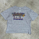 1980s los angeles lakers grey t-shirt
