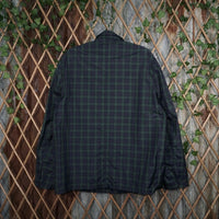 XL - Vintage Y2K Bathing ape bape plaid 1990s windbreaker