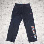 36X34 - Vintage Y2K Platinum Fubu Pants embroidered fat