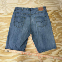 Vintage y2k levis denim 2000s light wash faded denim jorts