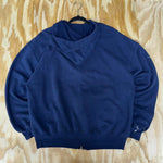 Vintage y2k embroidered sick paint splatter zip up hoodie